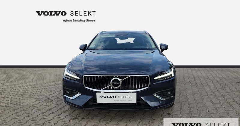 Volvo V60 cena 139777 przebieg: 56700, rok produkcji 2019 z Gostyń małe 529